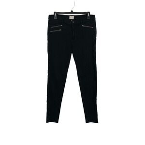 French Connection Jeans 8 Black Skinny‎ Slim Fit Modern Chic Y2K